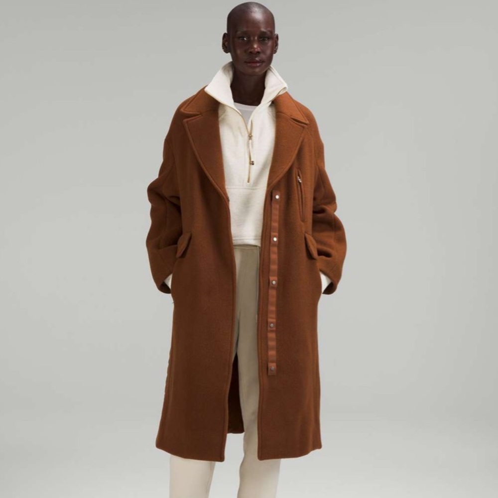 Lululemon Wool Long Coat